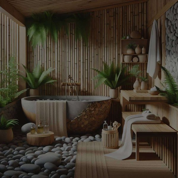 How to Design a Home Spa with Sustainable Materials?