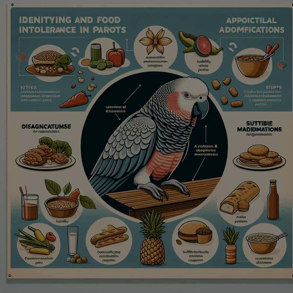 How to Identify and Address Food Intolerance in Parrots?